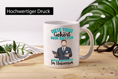 Im Universum: Abteilungsleiter| Führungskraft lustig Humor Geschenkidee