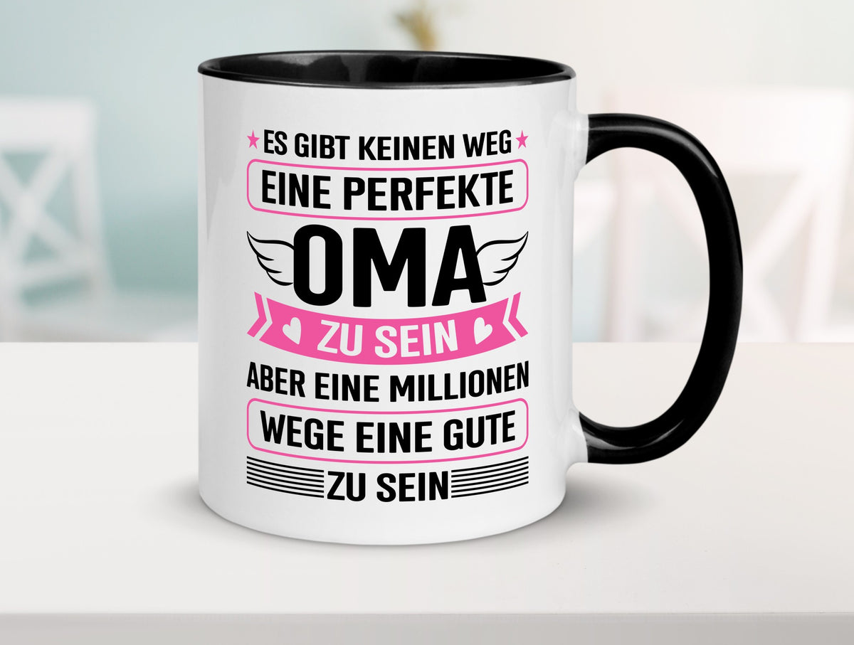 Ich bin eine gute Oma | Großmutter Beste der Welt lustiger Spruch Geschenk Tasse