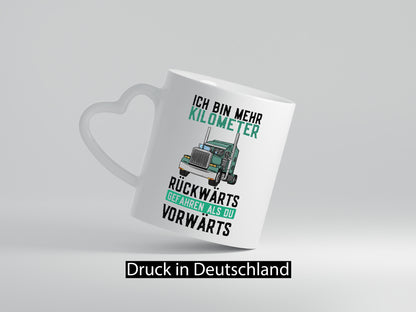 Ich bin mehr KM gefahren | LKW Fahrer Trucker Geschenkidee Humor Tasse