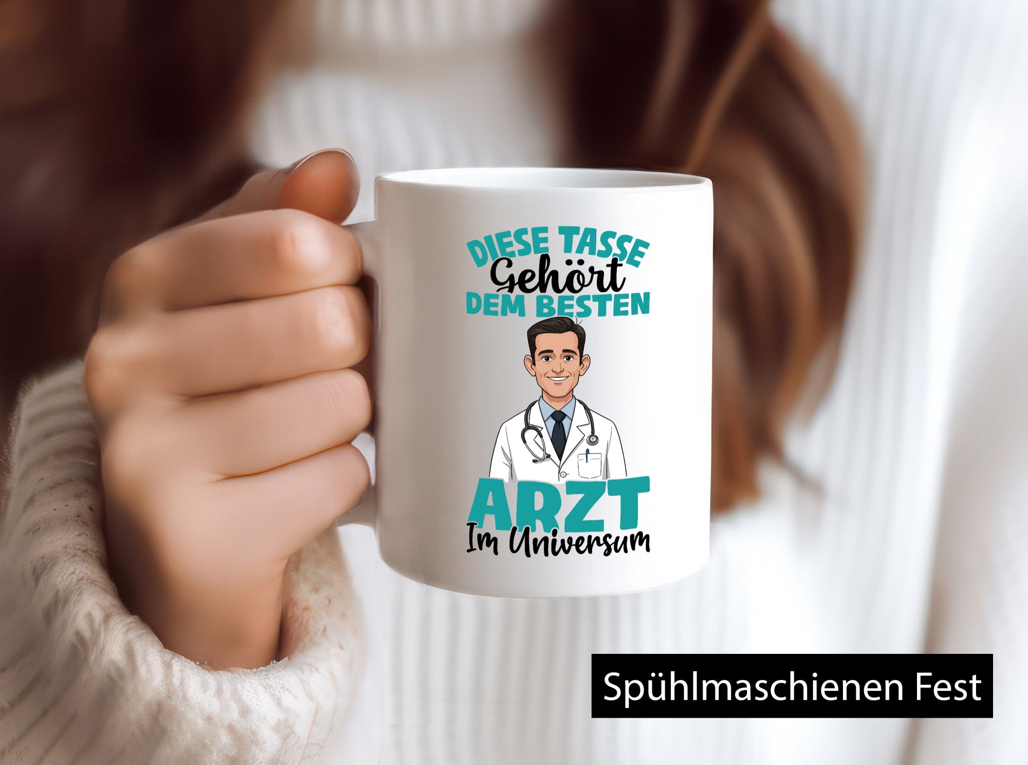 Im Universum: Arzt | Medizin Doktor Facharzt Humor Geschenkidee Tasse