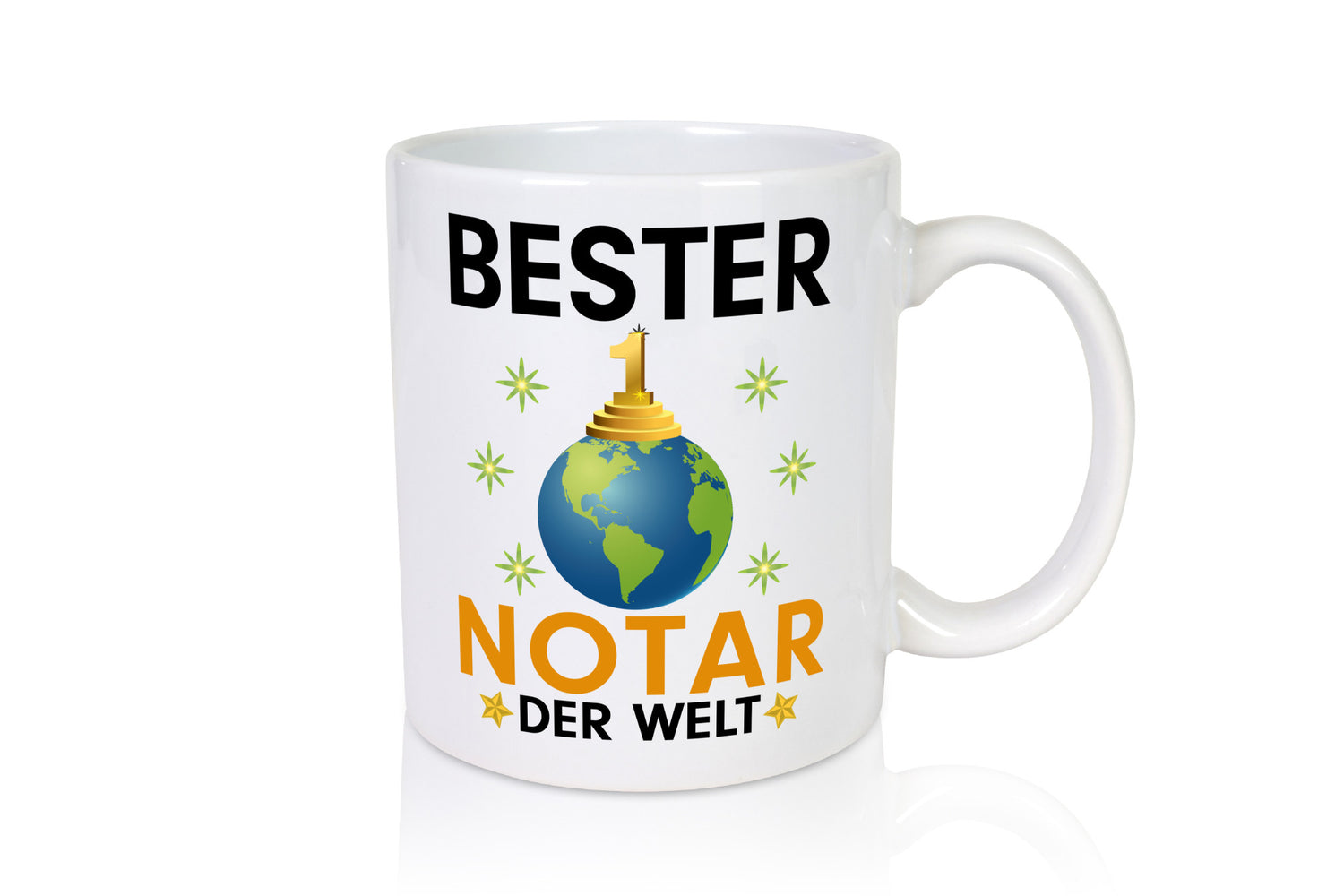 Welt Bester Notar | Jurist lustiger Spruch Geschenk Humor Geschenkidee Tasse