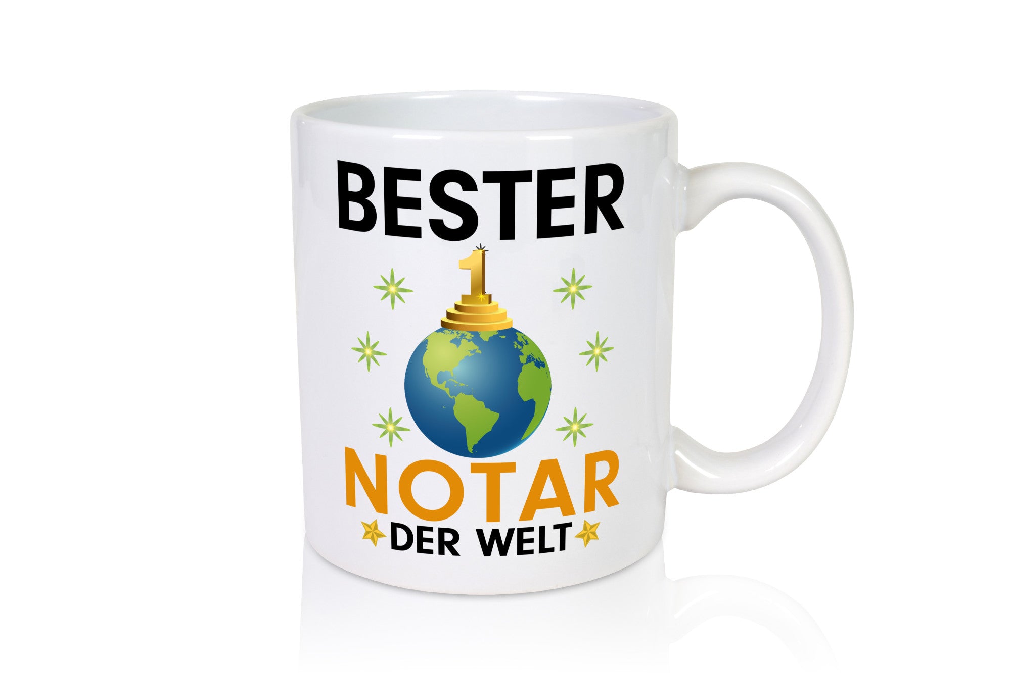 Welt Bester Notar | Jurist lustiger Spruch Geschenk Humor Geschenkidee Tasse