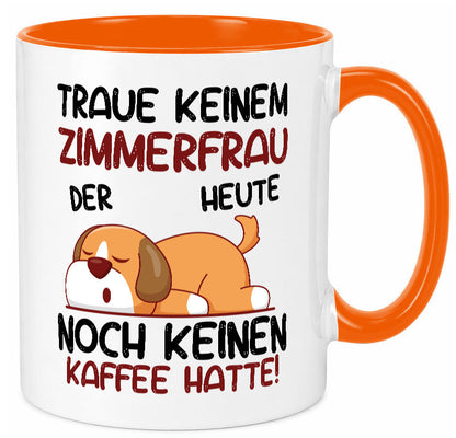 Traue keiner Zimmerfrau| Holzbau | Handwerkerin lustig Humor Geschenkidee