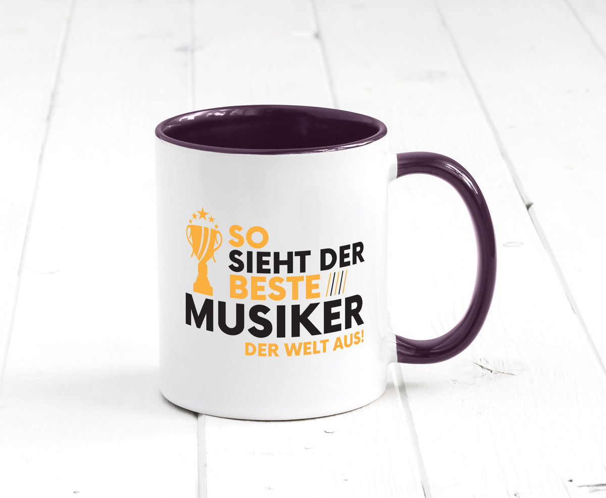 Der Weltbeste Musiker | Musik Musikant lustig Humor Geschenkidee Geschenk Tasse