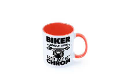 Biker werden nicht grau | Motorrradfahrer Tasse Humor Geschenkidee