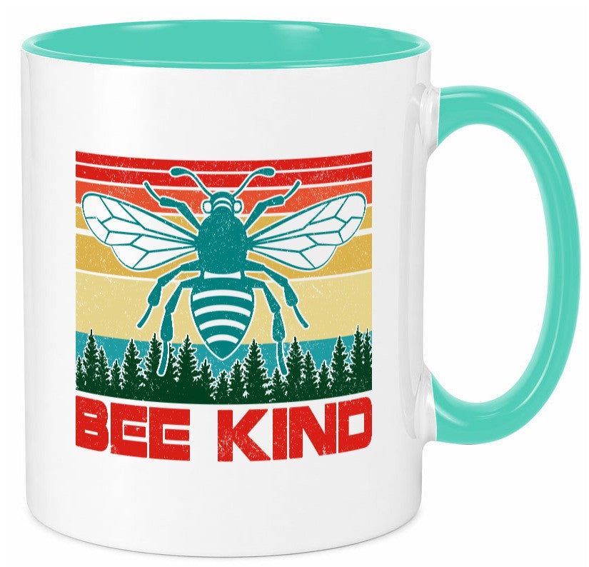 Bee kind | Bienen imker Bienenflüsterer v2 lustiger Spruch Geschenk Humor Tasse