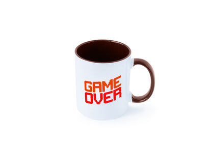 Game Over | Gamer Zocker Retro PC Nerd Pixel Geschenkidee Humor Tasse