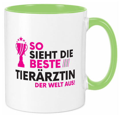 Die Weltbeste Tierärztin | Mediziner Tiermedizin lustiger Spruch Geschenk
