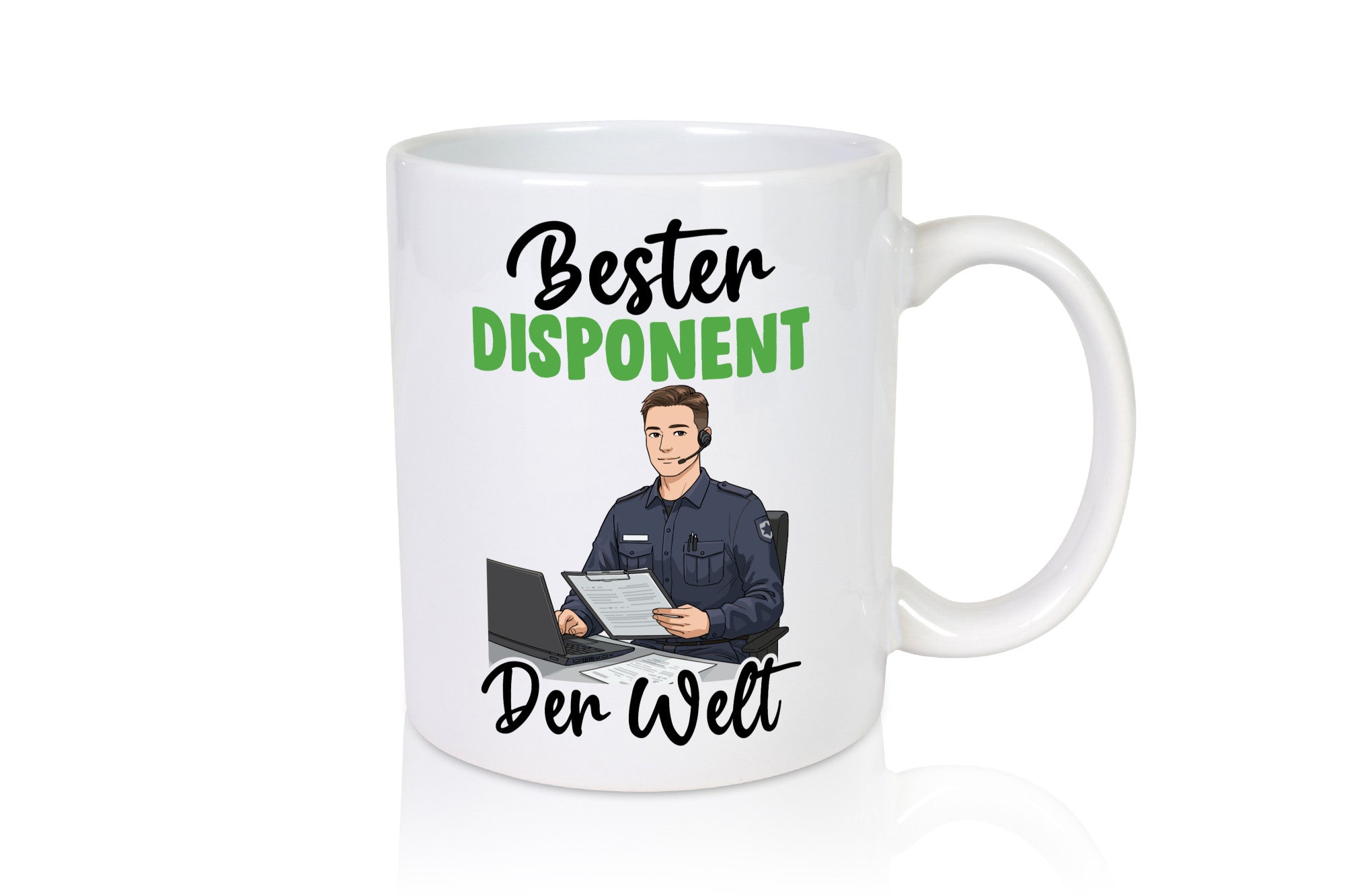 Bester Disponent | Zuteiler v2 lustig Humor Geschenkidee Geschenk Tasse