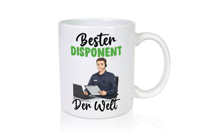 Bester Disponent | Zuteiler v2 lustig Humor Geschenkidee Geschenk Tasse