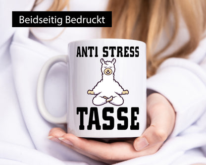 Anti Stress Tasse lustig Humor Geschenkidee Geschenk