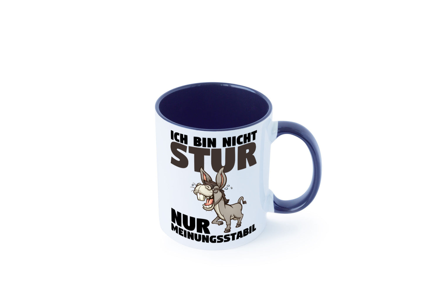 Sturer Esel | Sturkopf Tasse Dickkopf Spruch Humor lustiger Geschenk