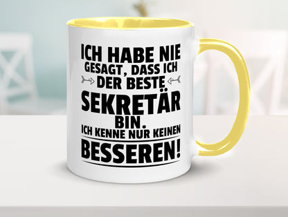 Keinen Besserer Sekretär | Büro lustiger Spruch Geschenk Arbeit Kollegen Tasse