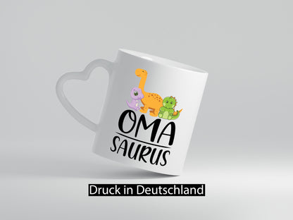 Oma Saurus | Muttertag Großmutter Geschenkidee Familie Humor Tasse