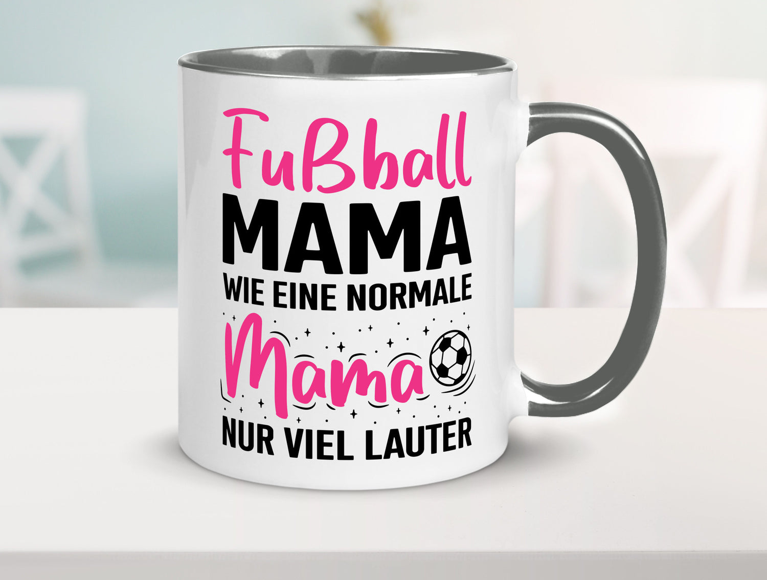 Fußball Mama | Coole Muttertag Geschenk Familie Geschenkidee lustiger Spruch