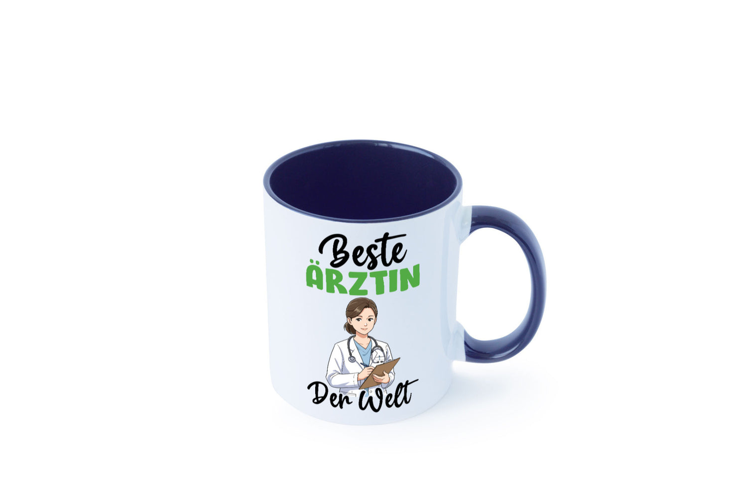 Beste Ärztin | Medizin Doktorin Fachärztin v2 Humor Geschenkidee Tasse