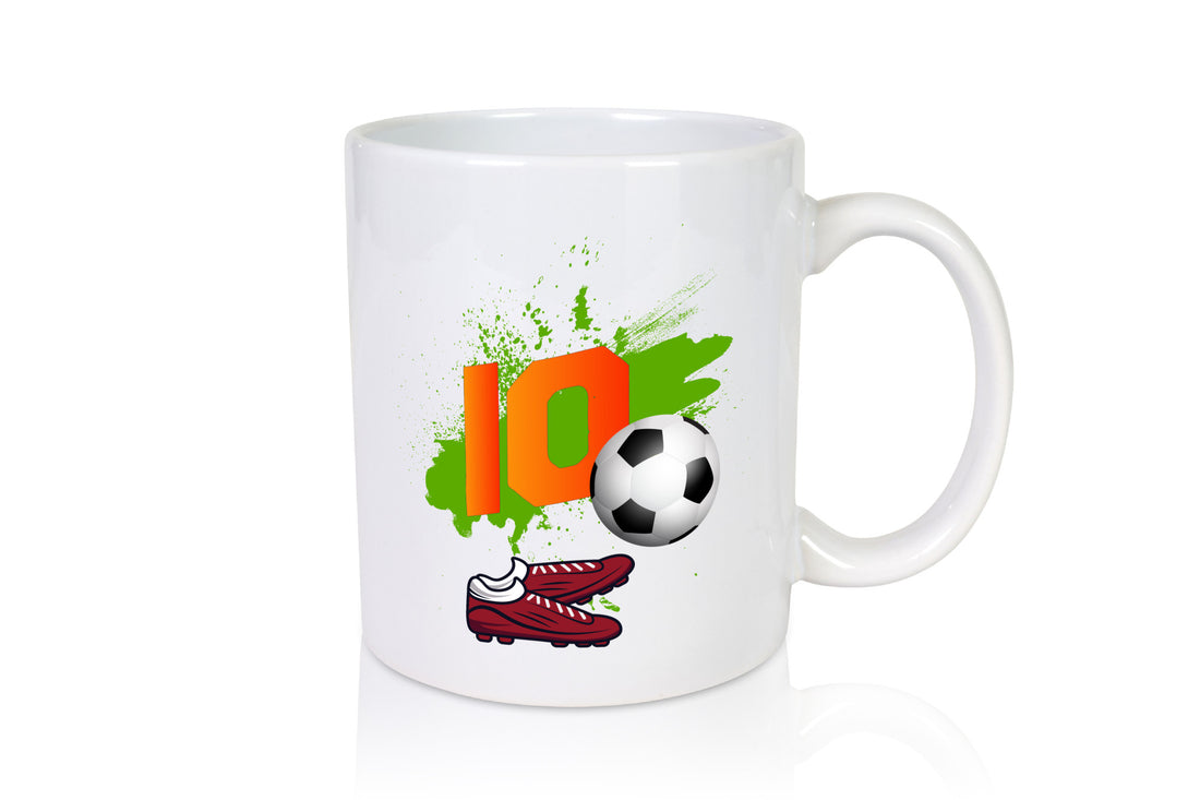 10. Geburtstag | Jungen Fußball Fußballspieler lustiger Spruch Geschenk