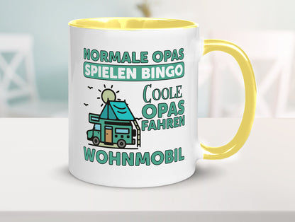 Opas spielen Bingo, coole fahren Wohnmobil | Vögel Geschenk Familie