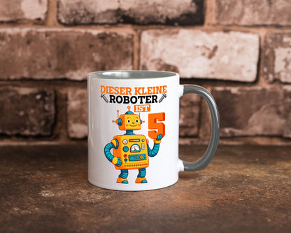 5. Geburtstag | 5 Jahre Roboter Junge lustiger Spruch Geschenk Geschenkidee
