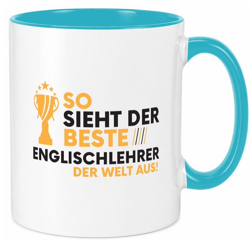 Der Weltbeste Englischlehrer | Schule Englisch Humor Geschenkidee Tasse