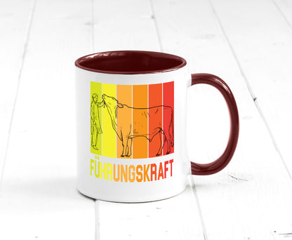 Führungskraft | Farmer Bauernhof lustig Humor Geschenkidee Geschenk Tasse