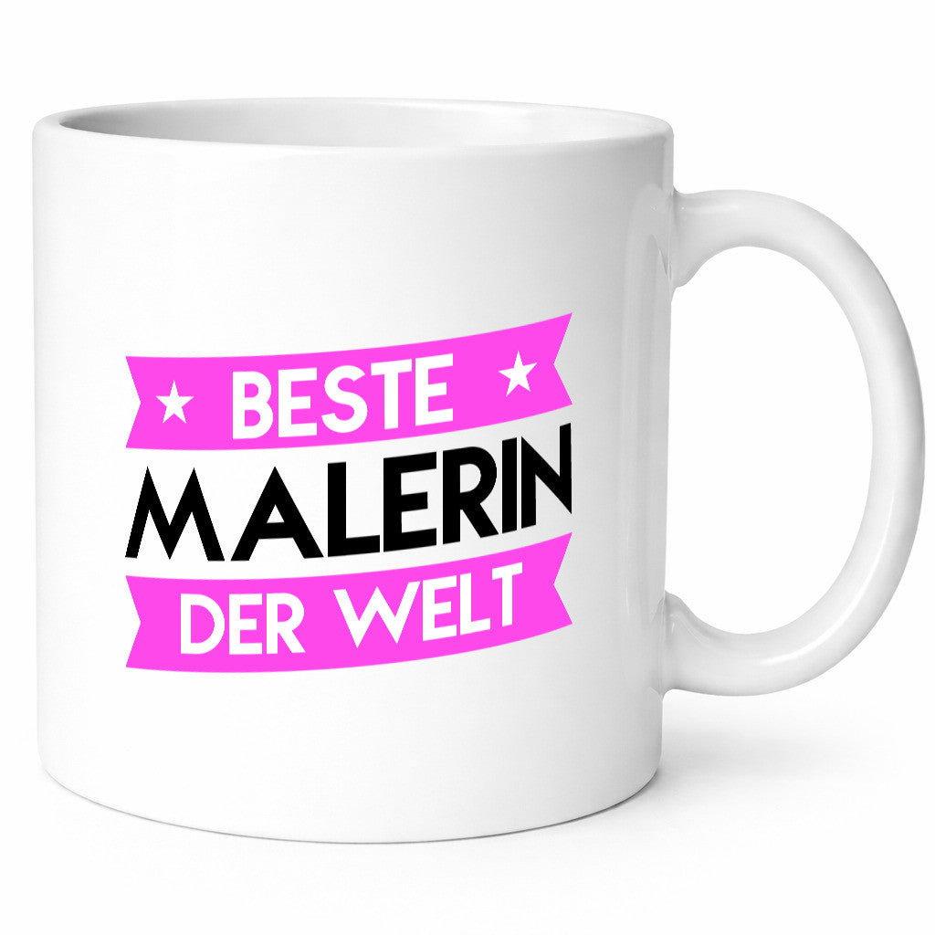 Beste Malerin | Geschenkidee für Malerinnen | Humor-Tasse