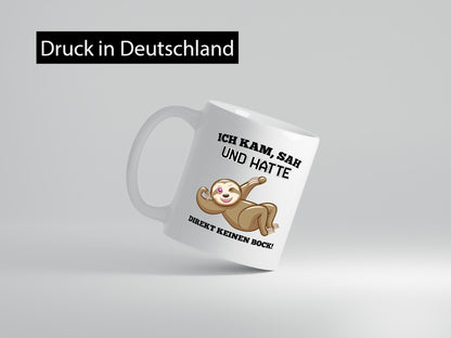 Ich hab kein Bock Geschenk Humor Geschenkidee lustiger Spruch Tasse