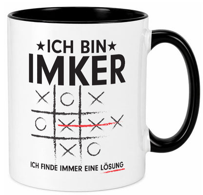 Löse Probleme: Imker | Imkerei Humor Geschenkidee Tasse