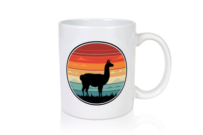 Lama | Alpaka Vintage Humor Geschenkidee Tasse