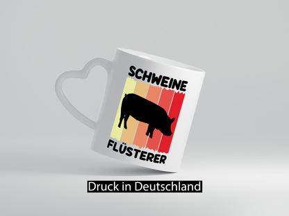 Schweine Flüsterer | Ferkel Bauer Landwirt v2 Geschenk Humor Geschenkidee