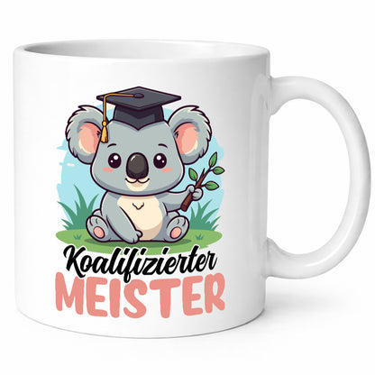 Koalifizierter Meister | Meisterbrief Geschenk Humor Geschenkidee lustiger