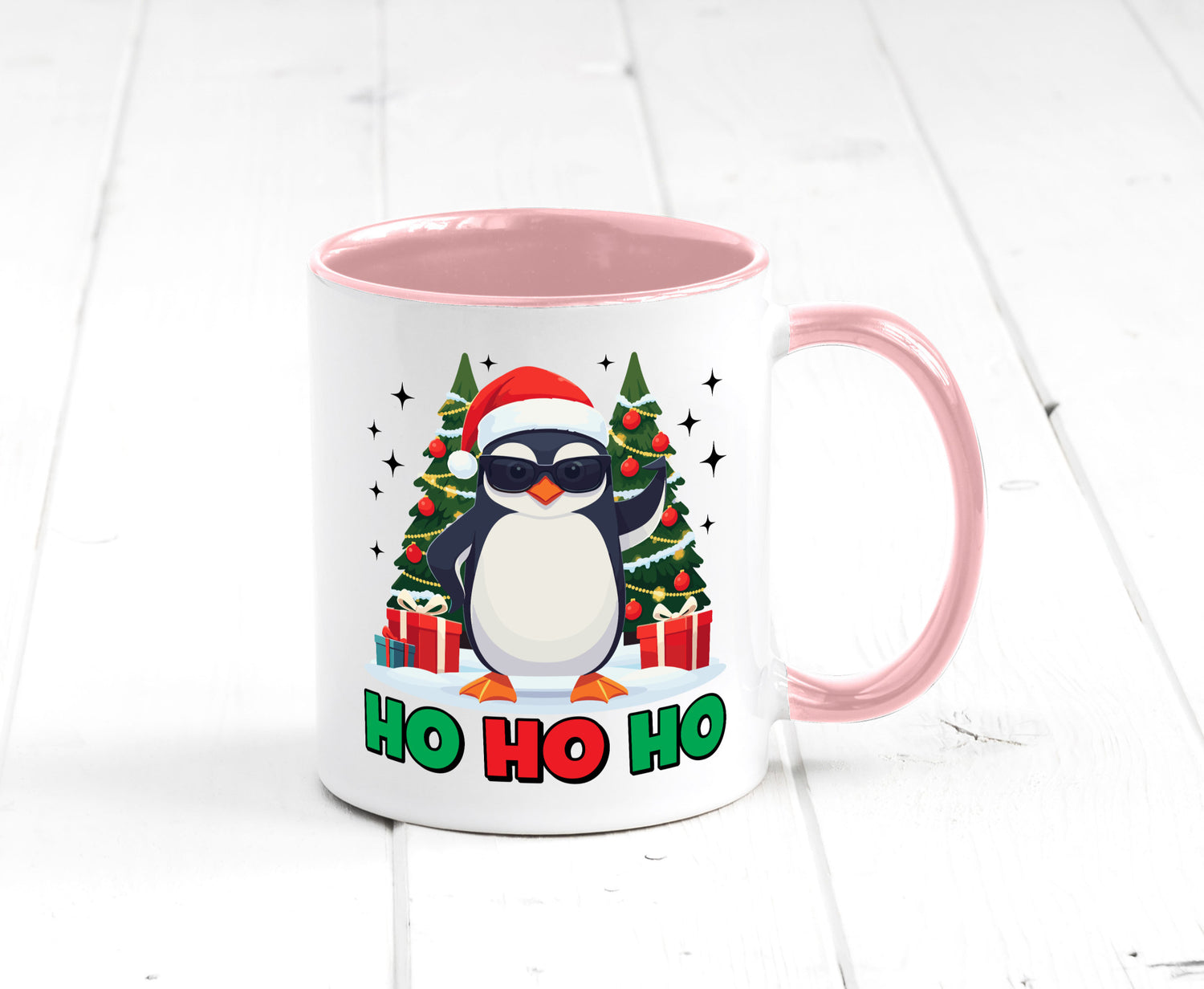 Ho | Weihnachts Pinguine Weihnachten lustig Humor Geschenkidee Geschenk Tasse