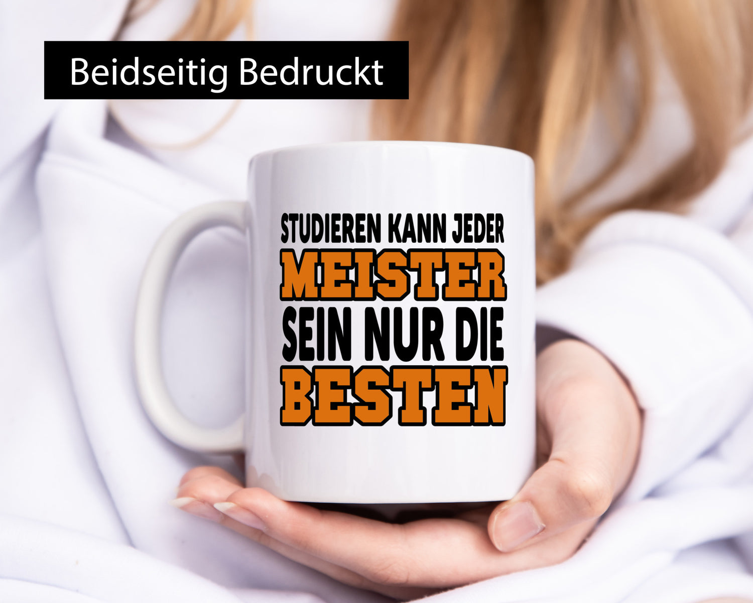 Meister | Handwerker Meisterprüfung Berufsabschluss Humor Arbeit Kollegen Büro
