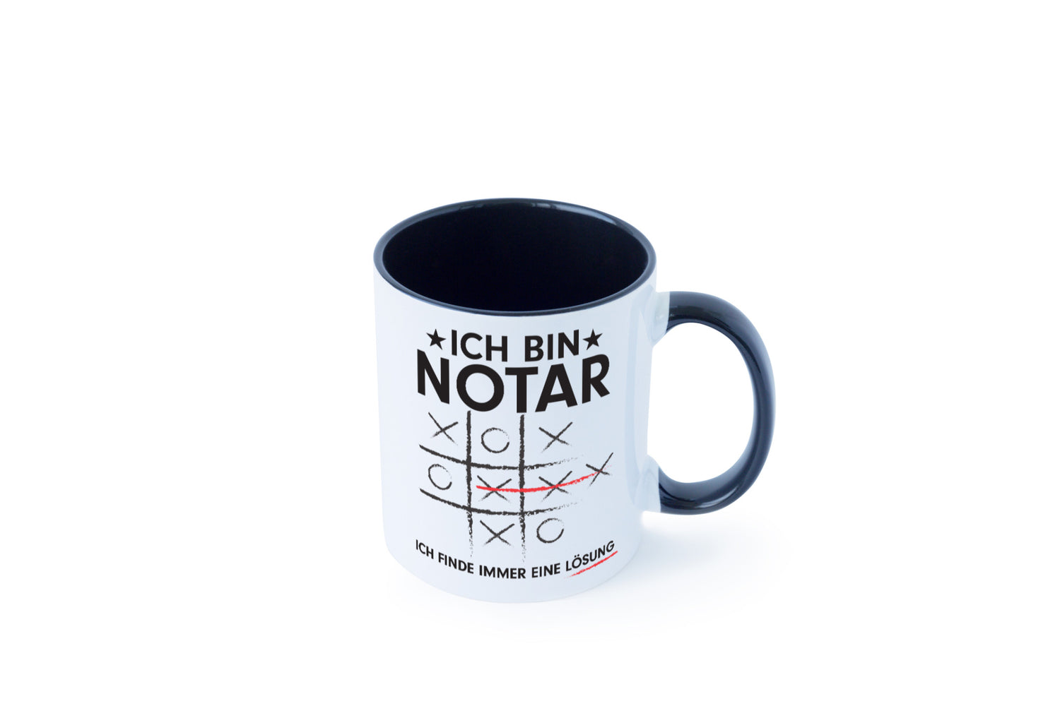 Löse Probleme: Notar | Jurist lustiger Spruch Geschenk Humor Geschenkidee Tasse