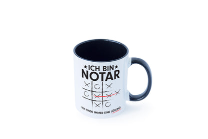 Löse Probleme: Notar | Jurist lustiger Spruch Geschenk Humor Geschenkidee Tasse