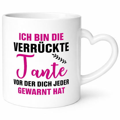 Verrückte Tante | &amp; Nichte Neffe Geschenk Humor Geschenkidee lustiger Spruch