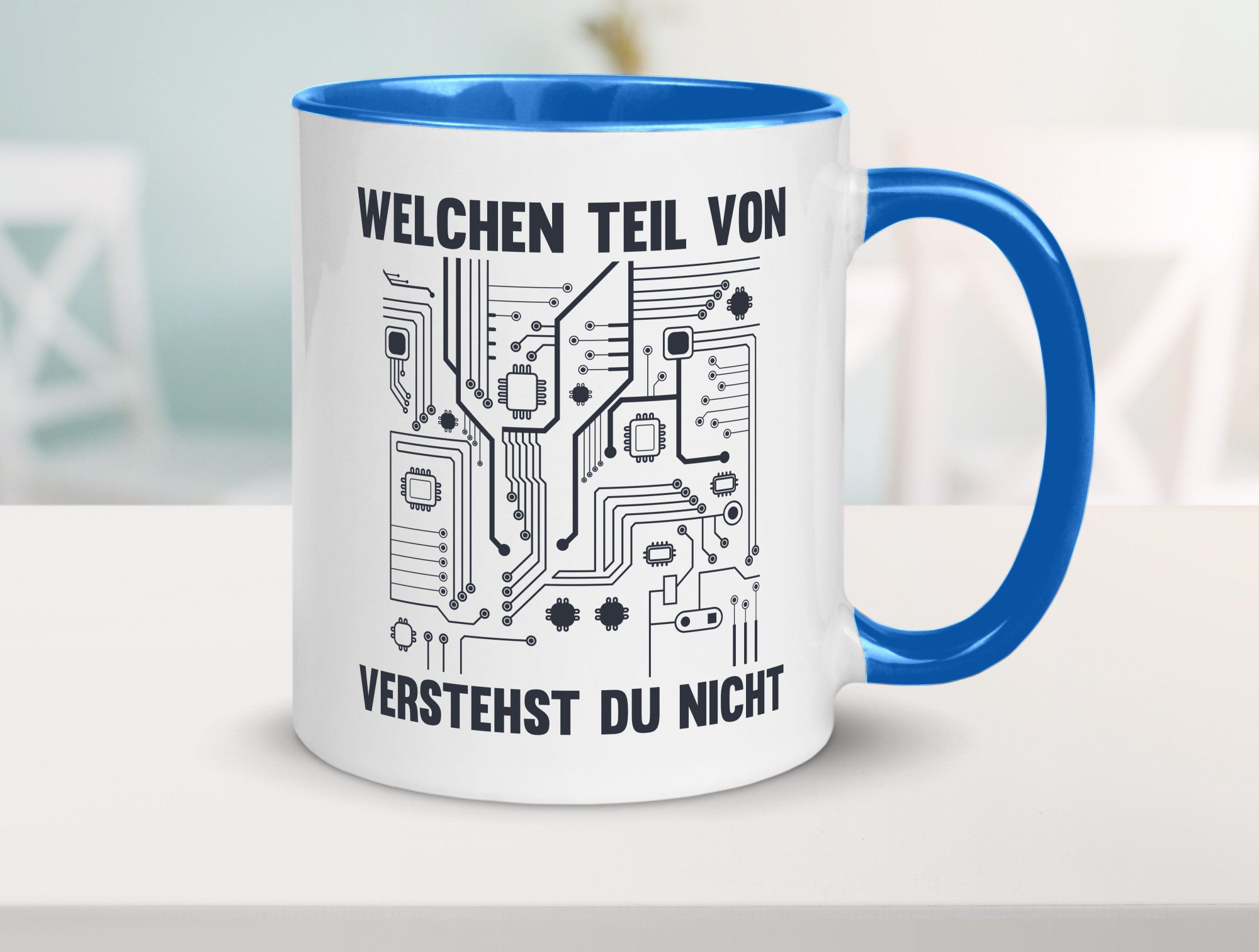 Welchen teil von verstehst du nicht | technik Humor Geschenkidee Tasse