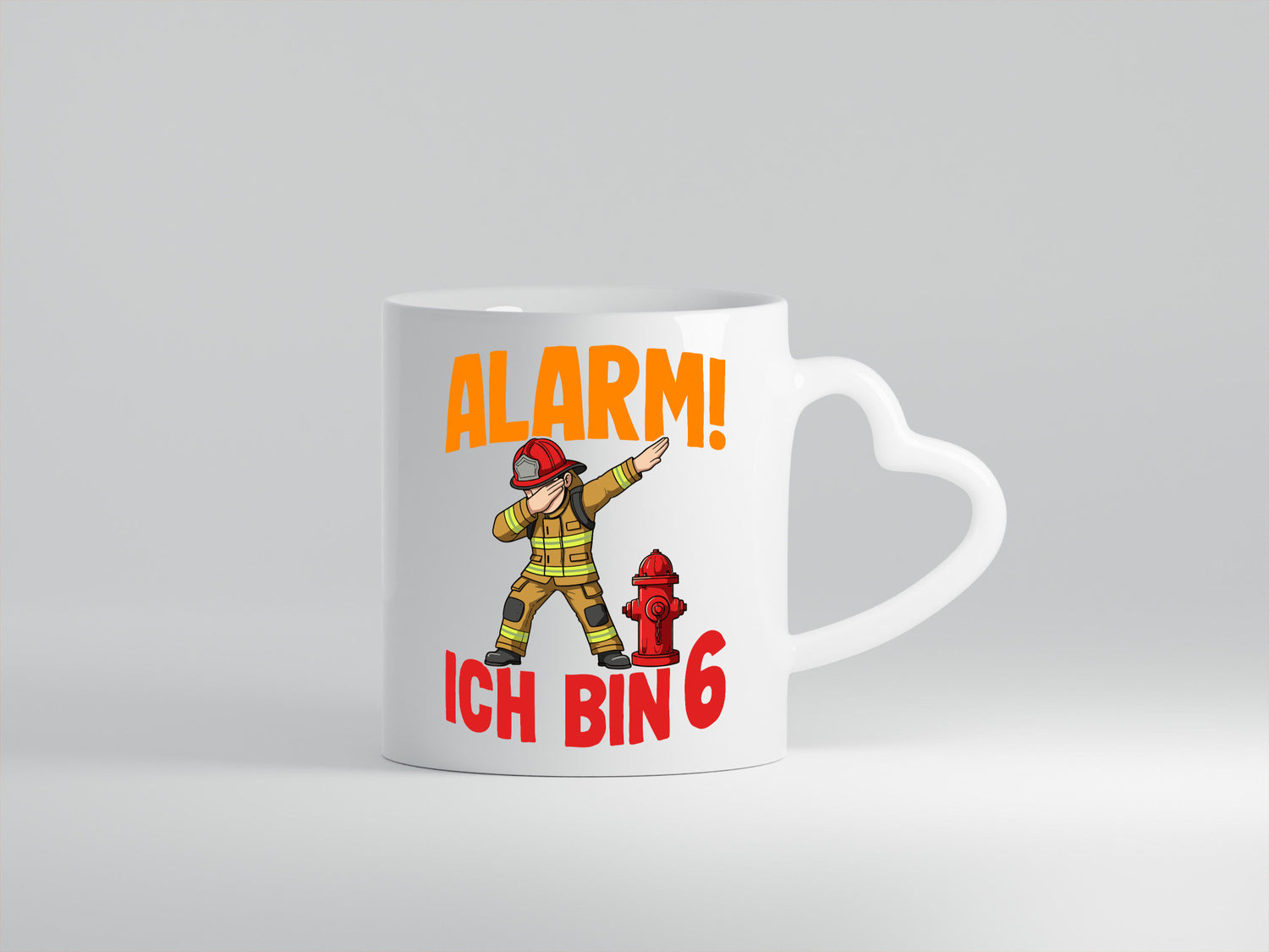 6. Geburtstag | 6 Jahre Feuerwehr Junge lustiger Spruch Geschenk Geschenkidee
