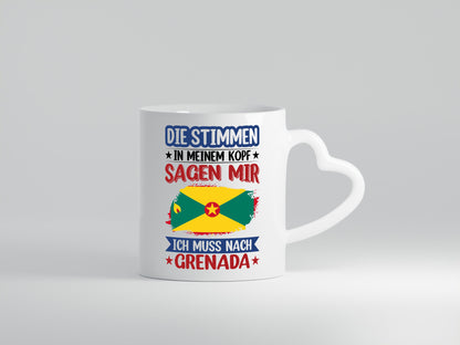 Grenada | Urlaub Stimmen in meinem Kopf Traumland Geschenk Humor Geschenkidee
