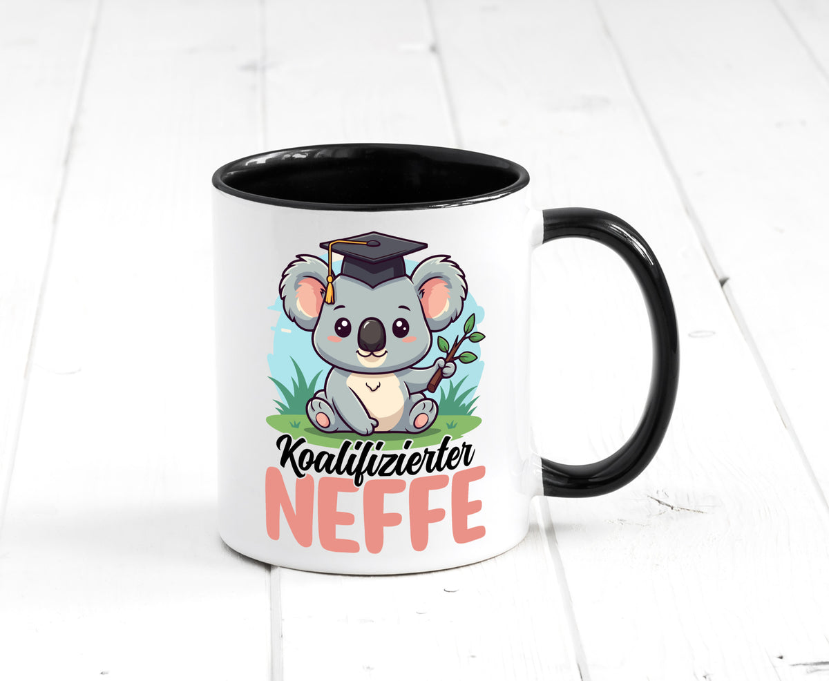 Koalifizierter Neffe | Familie Bruder Bester Onkel Geschenkidee Humor Tasse