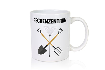 Rechenzentrum | Gärtner Garten lustiger Spruch Geschenk Humor Geschenkidee Tasse