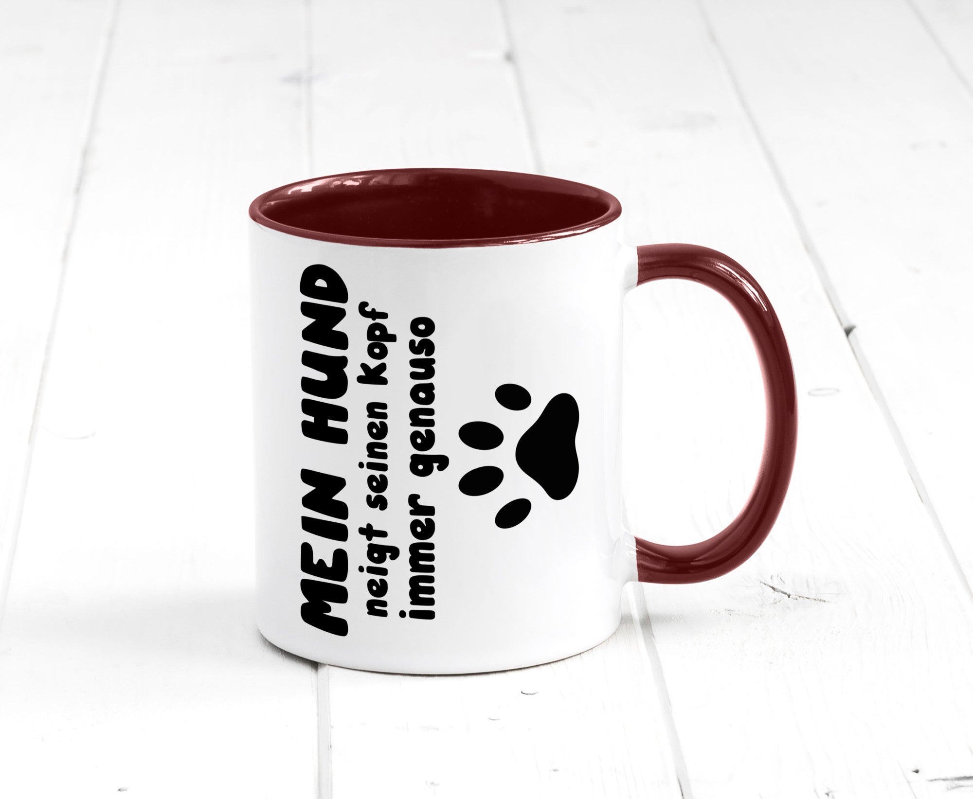 Mein Hund | lustige Tasse Hundebesitzer Humor lustiger Spruch Geschenk