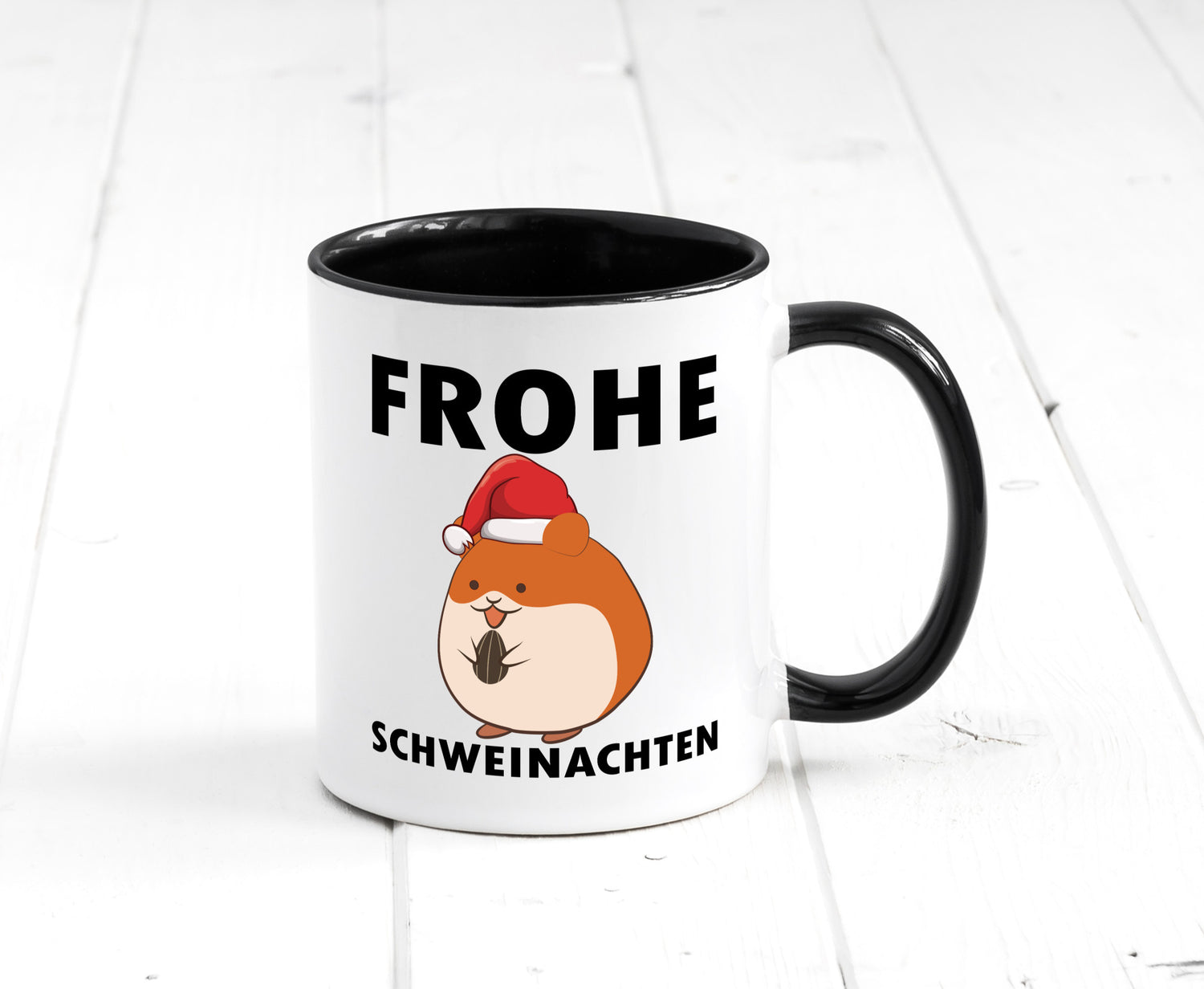 Frohe Schweinachten | Meerschweinchen Weihnachten lustiger Spruch Geschenk