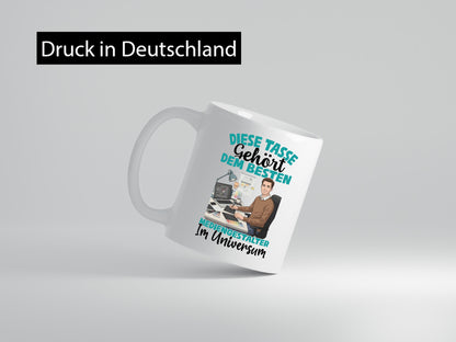 Im Universum: Mediengestalter | Medien Geschenk Humor Geschenkidee lustiger