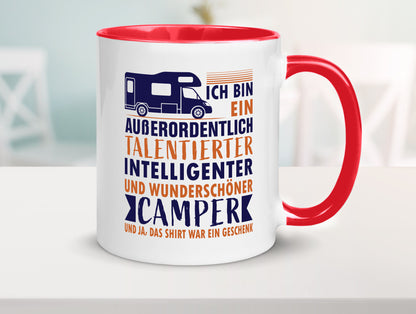 Talentierter | Intelligenter Wunderschöner Camper lustiger Spruch Geschenk
