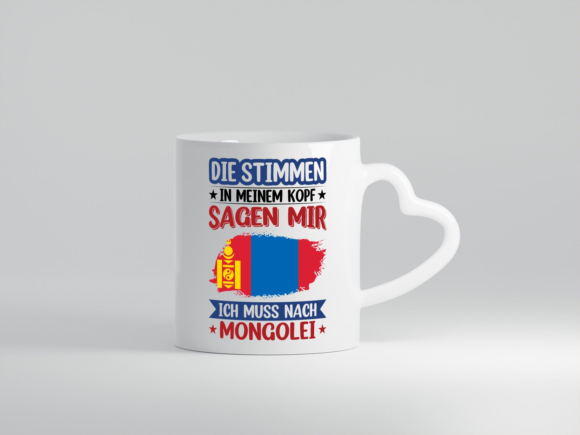 Mongolei | Urlaub Stimmen in meinem Kopf Traumland Geschenk Humor Geschenkidee