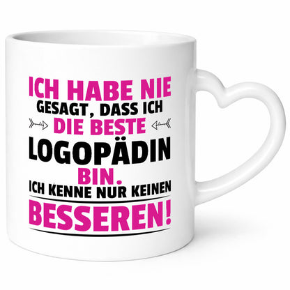 Keine Bessere Logopädin | Sprachtherapie lustiger Spruch Geschenk Humor
