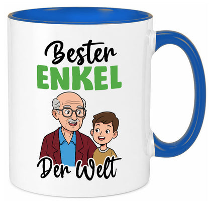 Bester Enkel | Großmutter Großvater Oma Opa lustiger Spruch Geschenk Familie