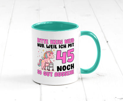 45. Geburtstag | 45 Jahre Mit noch so gut aussehen Geschenk Geschenkidee