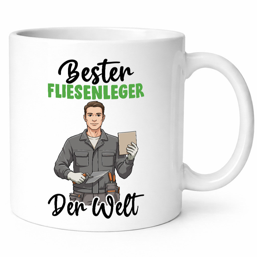 Bester Fliesenleger | Fliesenlegen Bau v2 Geschenk Humor Geschenkidee lustiger